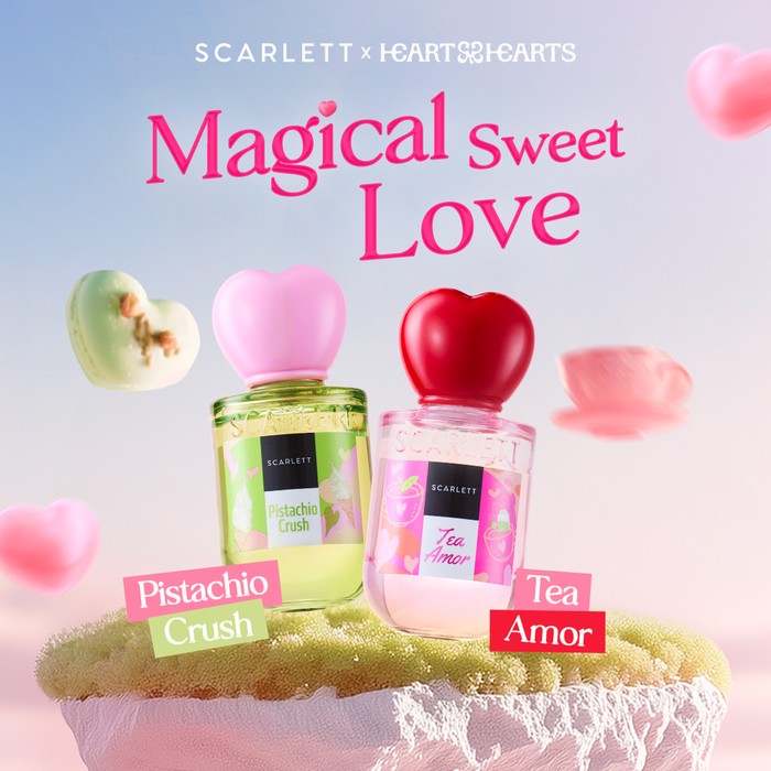 Pistachio Crush menghadirkan aroma gourmand yang hangat dan manis. Sementara itu, Tea Amor memadukan aroma teh yang segar dengan kelembutan floral.