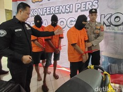 2 Maling Dibekuk Polresta Bogor, Target 5 Motor Sehari-Beraksi di 300 TKP