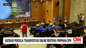 VIDEO: Asosiasi Pekerja Transportasi Online Bertemu DPR