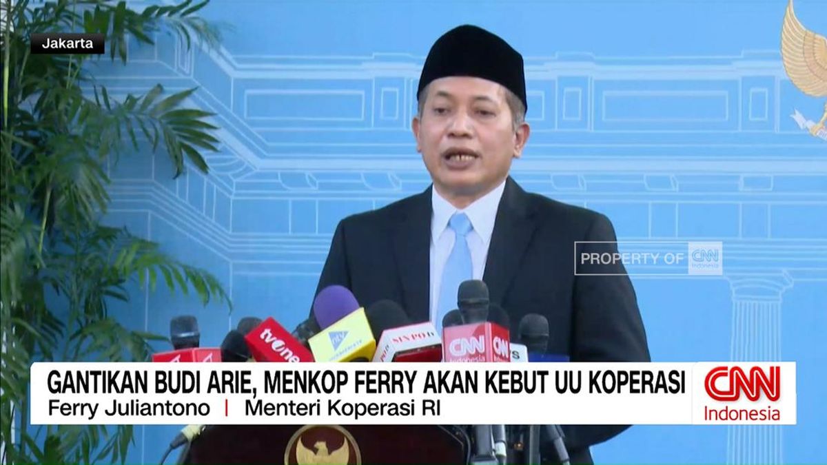VIDEO: Gantikan Budi Arie, Menkop Ferry Akan Kebut UU Koperasi