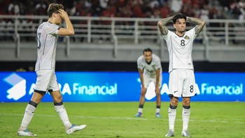 FOTO: Lebanon Bikin Indonesia Frustrasi di GBT