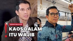 Tips Adrian Maulana Tetap Ganteng dan Rapi Naik Transportasi Umum