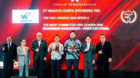 Tata Kelola Baik, Waskita Karya Raih Top GRC Awards 2025 Stars 5