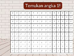 Coba Temukan Angka yang Berbeda dalam Hitungan Detik, Jangan Terkecoh!