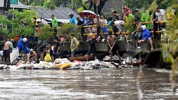 FOTO: Penampakan Banjir Besar di Bali, Tewaskan 2 Orang