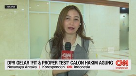 VIDEO: DPR Gelar 'Fit And Proper Test' Calon Hakim Agung