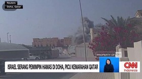 VIDEO: Israel Serang Pemimpin Hamas di Doha, Picu Kemarahan Qatar