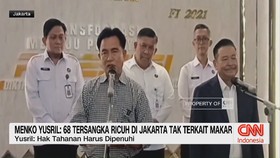 VIDEO: Menko Yusril: 68 Tersangka Ricuh di Jakarta Tak Terkait Makar