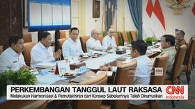 VIDEO: Perkembangan Tanggul Laut Raksasa
