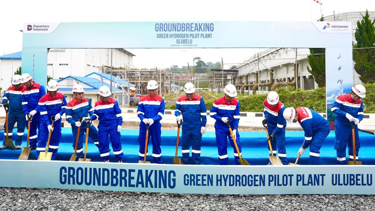 Pertamina Resmi Groundbreaking Pilot Plant Green Hydrogen di Ulubelu