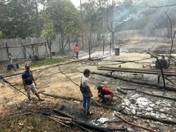 5 Orang Luka Akibat Sumur Minyak Ilegal di Muba Terbakar, Polisi Selidiki