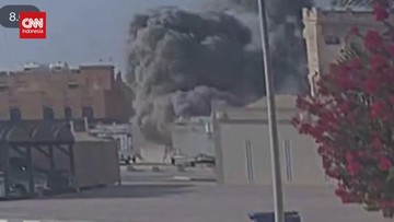 VIDEO: Detik-detik Israel Serang Gedung Permukiman di Doha Qatar