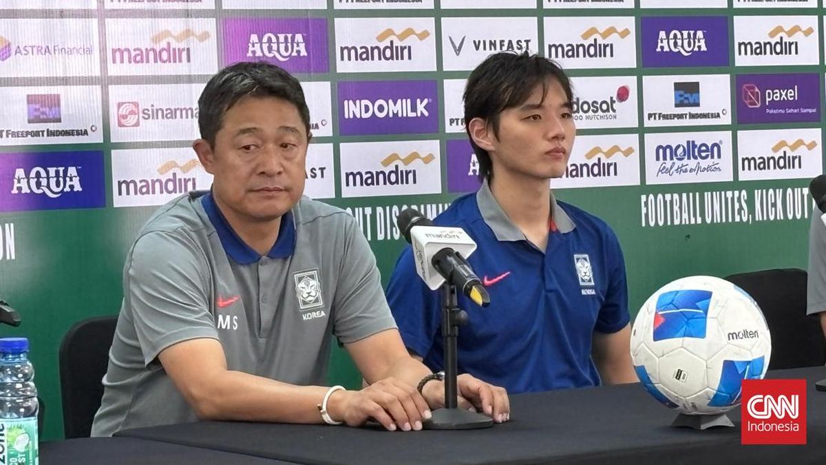 Reaksi Pelatih Korea Singkirkan Indonesia dari Piala Asia U-23