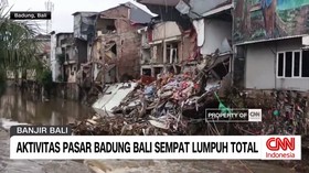 VIDEO: Gambaran Dahsyatnya Banjir Bali, Sekarang Mulai Surut