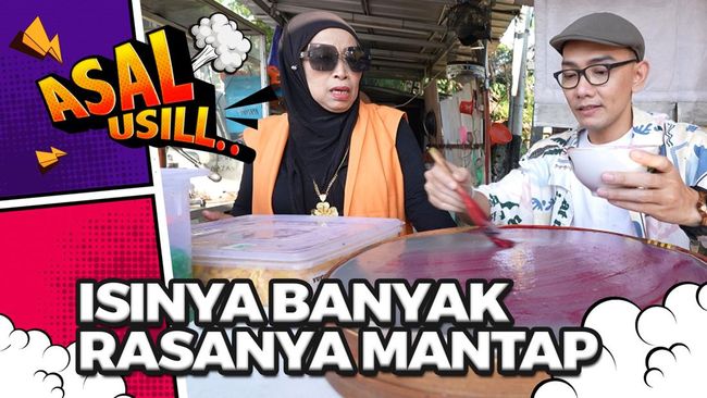 Seger Banget! Es Selendang Mayang Viral gegara Ibu yang Jualan