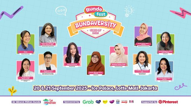 Akhir Pekan Penuh Inspirasi di Bundafest 2025, Bunda Sudah Daftar?