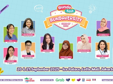 Akhir Pekan Penuh Inspirasi di Bundafest 2025, Bunda Sudah Daftar?