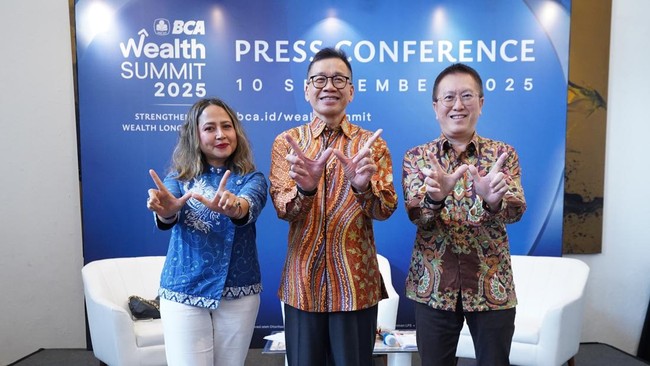 BCA akan kembali menggelar BCA Wealth Summit pada 17-18 September mendatang dengan tema "Strengthening Wealth Longevity".