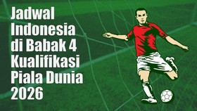 INFOGRAFIS: Jadwal Indonesia di Babak 4 Kualifikasi Piala Dunia 2026