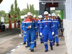 Brigjen Harry Pimpin Audit Pengamanan Obvitnas di Kilang Dumai
