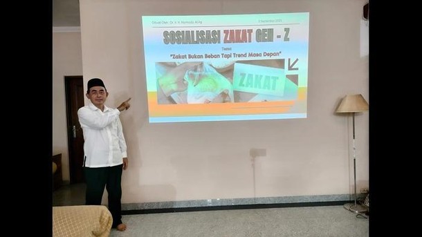 Edukasi Zakat untuk Gen Z dari Ketua PDM Jakarta Barat Dr. Narmodo