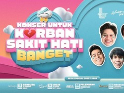 Juicy Luicy, Adrian Khalif-Bernadya Isi Konser untuk Korban Sakit Hati Banget Bandung
