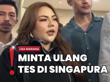img-title Lisa Mariana Tahan Tangis, Yakin 1000 Persen Putrinya Anak dari RK