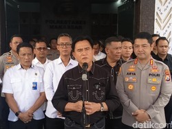 Yusril Temui 21 Perusuh di Polrestabes Makassar, 6 Tahanan Anak Dipulangkan