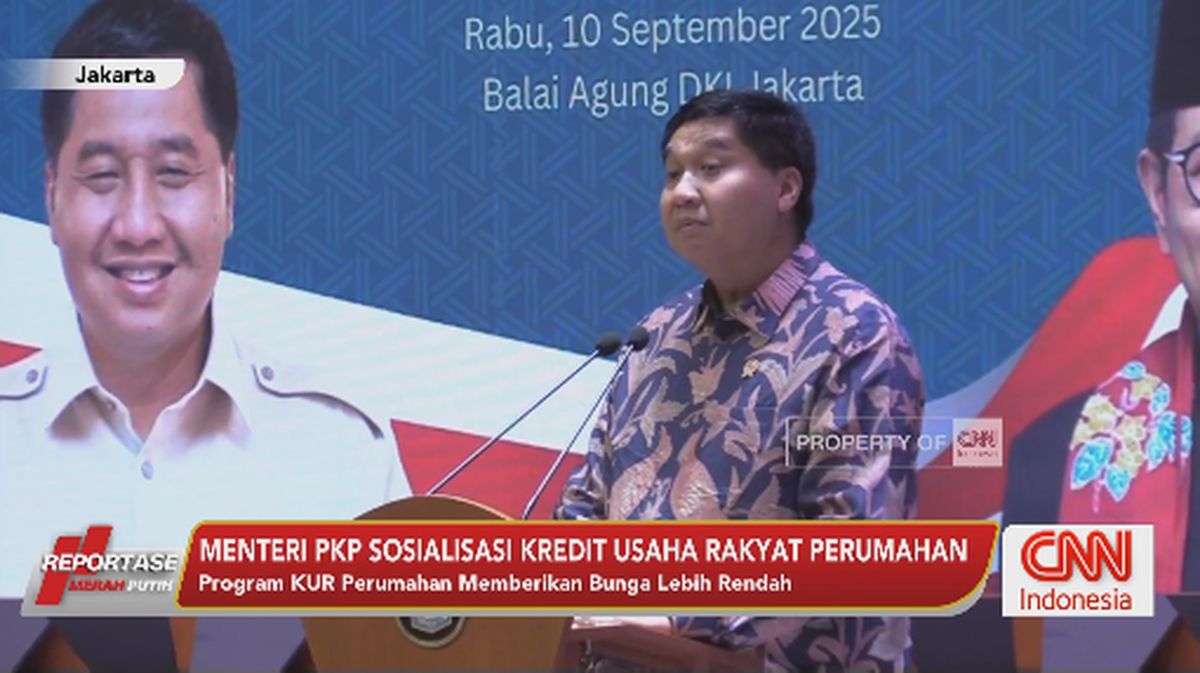 VIDEO: Menteri PKP Sosialisasi Kredit Usaha Rakyat Perumahan