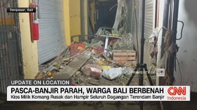 VIDEO: Pasca Banjir Parah, Warga Bali Mulai Berbenah