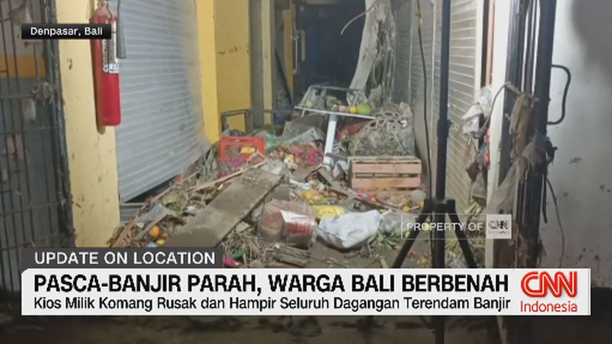 VIDEO: Pasca Banjir Parah, Warga Bali Mulai Berbenah