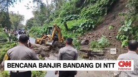 VIDEO: Pencarian Korban Bencana Banjir Bandang NTT
