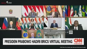 VIDEO: Presiden Prabowo Hadiri BRICS Virtual Meeting