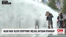 VIDEO: Unjuk Rasa 'Block Everything' Meluas, Ratusan Orang Ditangkap