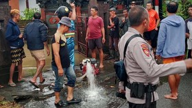 Warga Bali Tewas Tersetrum Listrik saat Banjir Kepung Jembrana