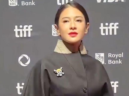 5 Potret Dian Sastrowardoyo di TIFF, Kenakan Pin One Piece hingga Foto Bareng Artis Drakor Hospital Playlist