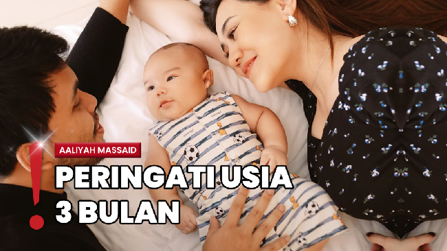 Aaliyah Massaid Akhirnya Spill Wajah Gemas Baby Arash di Medsos