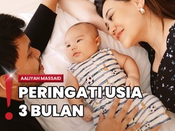 Aaliyah Massaid Akhirnya Spill Wajah Gemas Baby Arash di Medsos