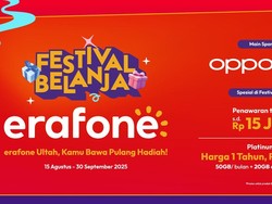 Festival Belanja erafone 2025 Hadirkan Ragam Promo Smartphone-Laptop