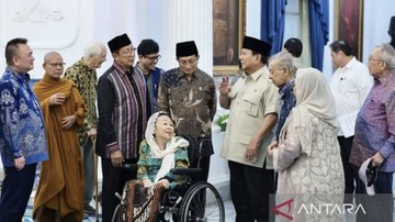 Poin-poin Pertemuan Prabowo dan Jajaran Tokoh Gerakan Nurani Bangsa