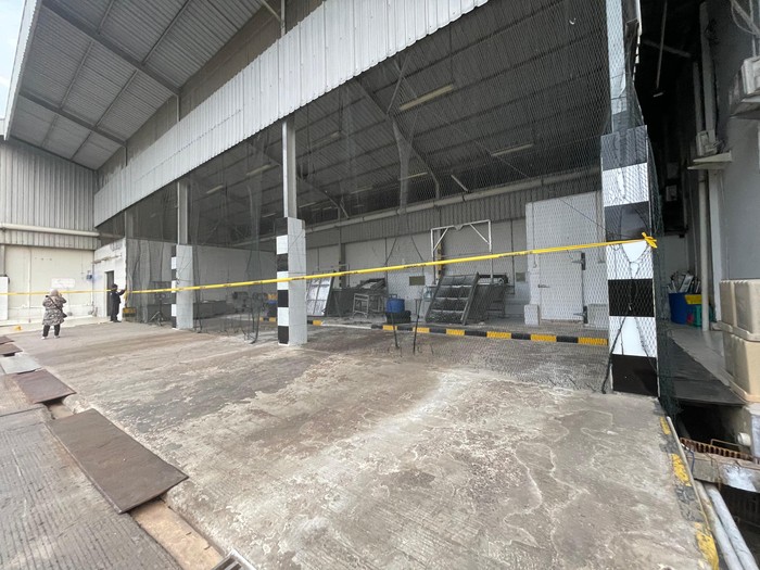 Lokasi diduga sumber radioaktif di Cikande disegel. (Dok. Istimewa)