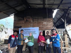 Pertamina FT Lahat Salurkan Bantuan untuk Korban Kebakaran
