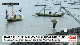VIDEO: Pagar Laut, Nelayan Susah Melaut