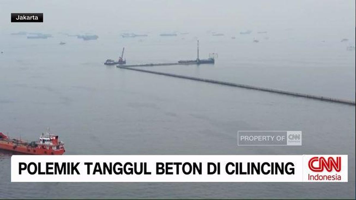 VIDEO: Polemik Tanggul Beton di Cilincing