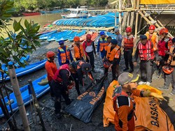 4 Jasad Perempuan Korban Banjir Bali Ditemukan Tim SAR Polisi