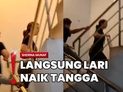 Datangi Polres Jaktim soal Kucing Uya, Sherina Kabur Ditanya Media