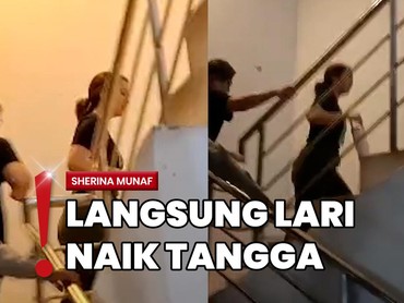 Datangi Polres Jaktim soal Kucing Uya, Sherina Kabur Ditanya Media