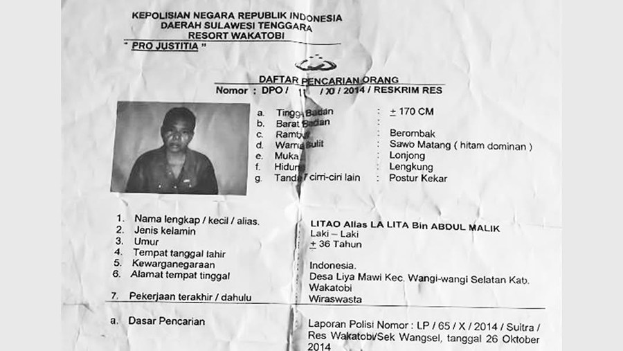 Tampang Anggota DPRD Wakatobi Ternyata Buronan Kasus Pembunuhan 2014