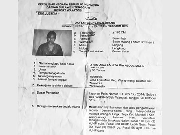 img-title Ada Kelalaian Polisi, Ini Alasan Litao Bisa Jadi DPRD Wakatobi Usai Masuk DPO