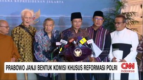 VIDEO: Prabowo Janji Bentuk Komisi Khusus Reformasi Polri